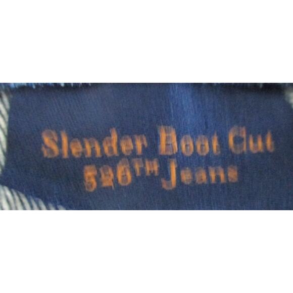 Levi's Women's Mid Rise Slender Boot Cut Stretch Blue Jeans Size 10 - Picture 8 of 9